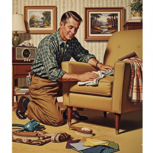 Upholstery & Furniture Wipe Down.